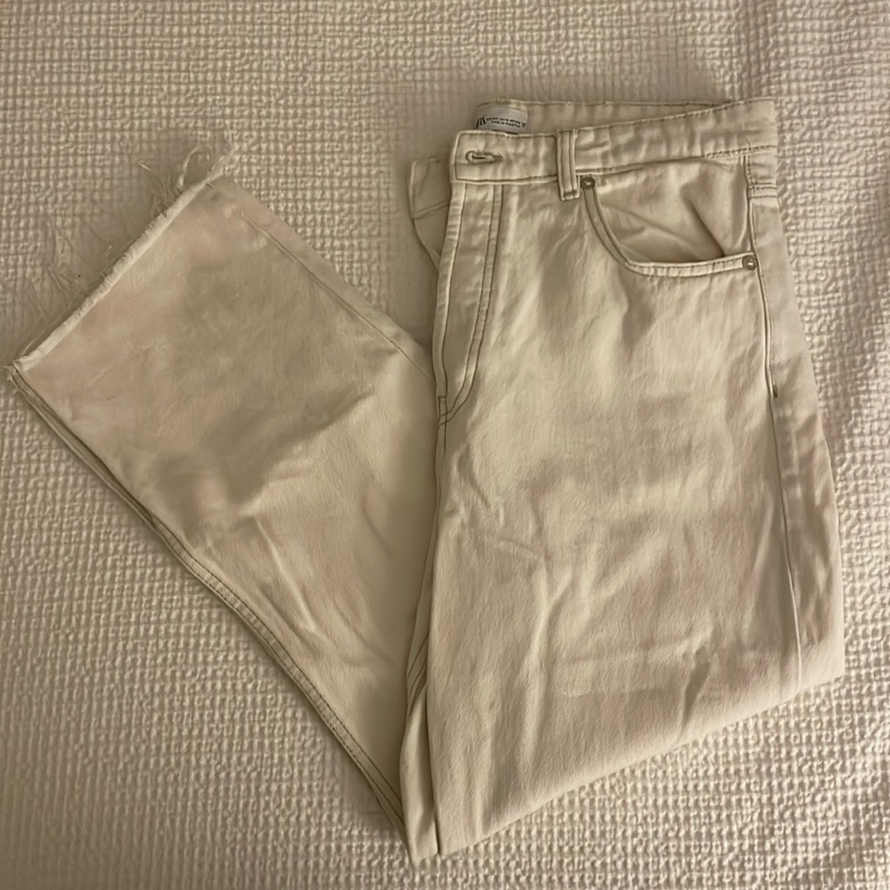 White Zara Jeans